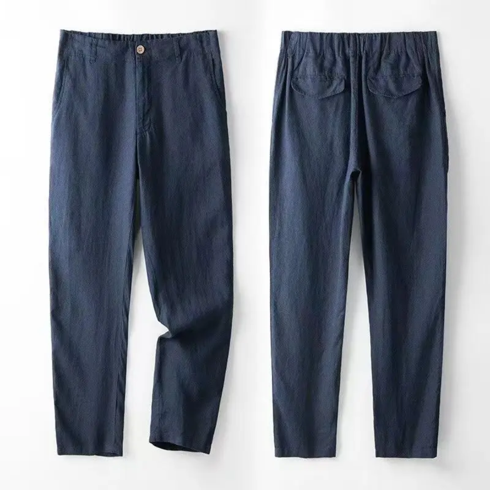 Set Uomo Cardigan con Bottoni e Pantaloni – Look Coordinato