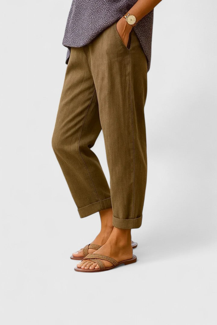 Belle | Pantaloni Comodi Donna Morbidi Essenziali