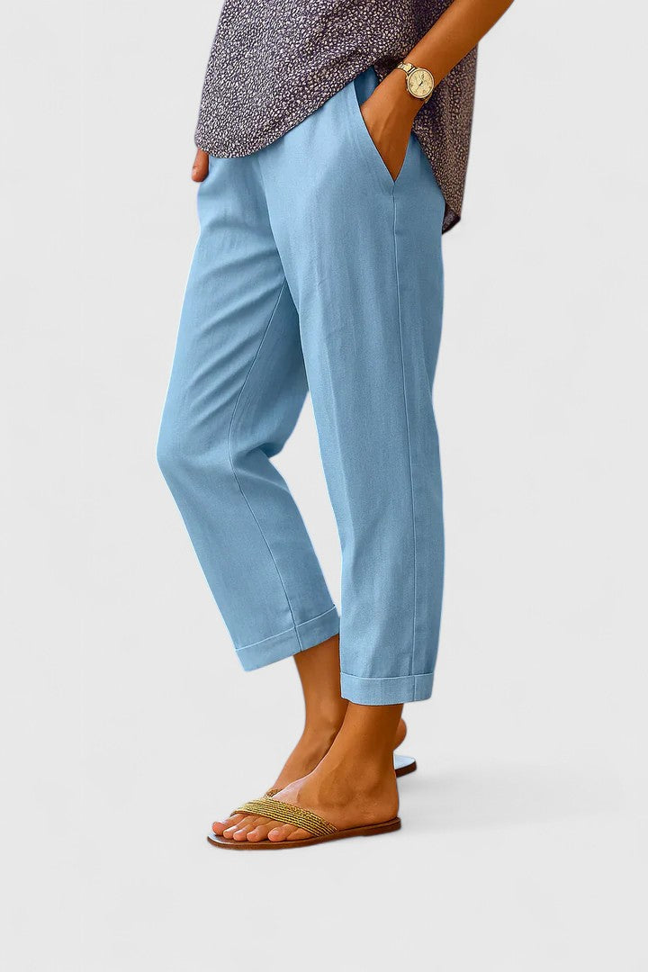 Belle | Pantaloni Comodi Donna Morbidi Essenziali