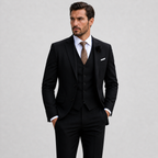 Abito in Lino Tre Pezzi con Gilet Uomo | Eleganza Estiva