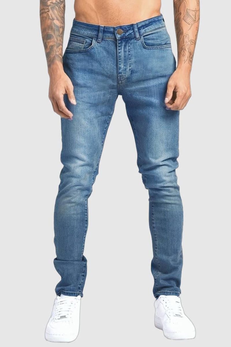 Jeans Slim Fit Uomo – Stile Streetwear Urbano
