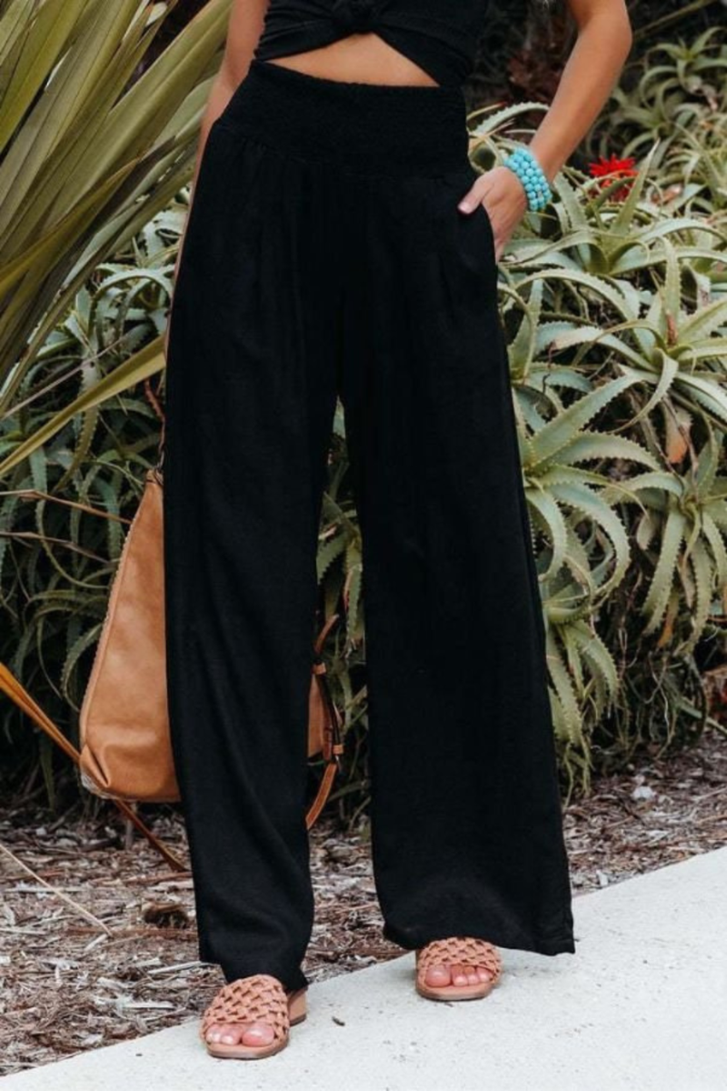 Pantaloni a Gamba Larga Donna