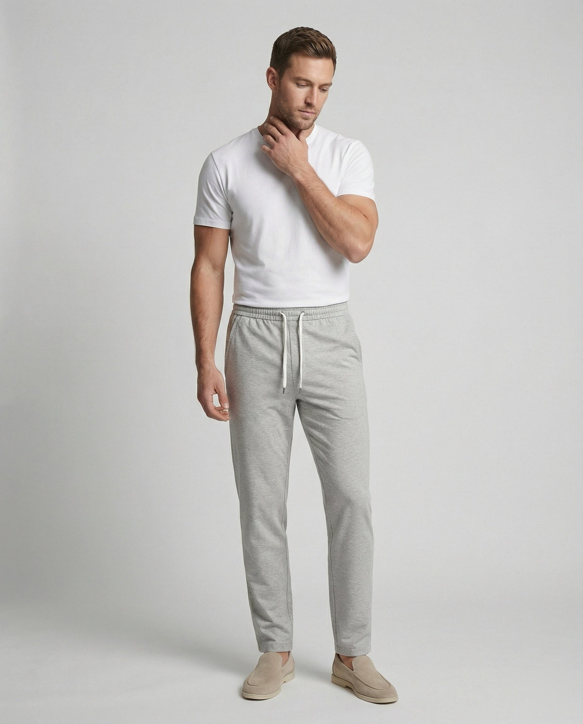 Pantaloni Uomo Elasticizzati con Vita Elastica