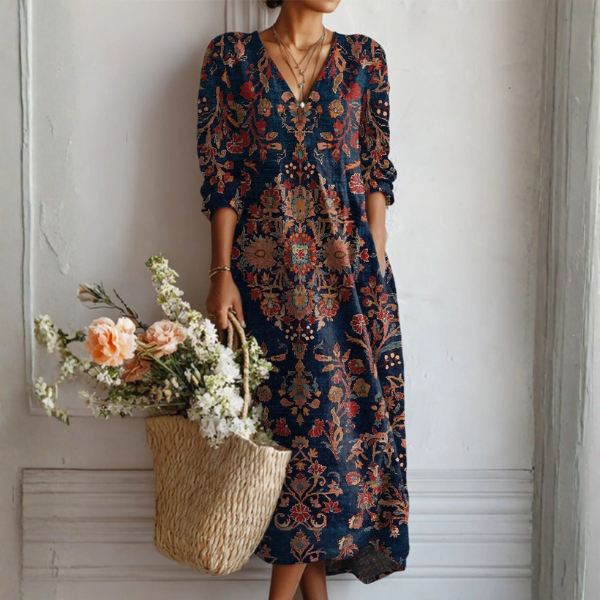 Abito in Lino Elegante Donna Raffinato