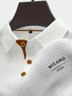 Polo con Texture Uomo | Design Strutturato Premium