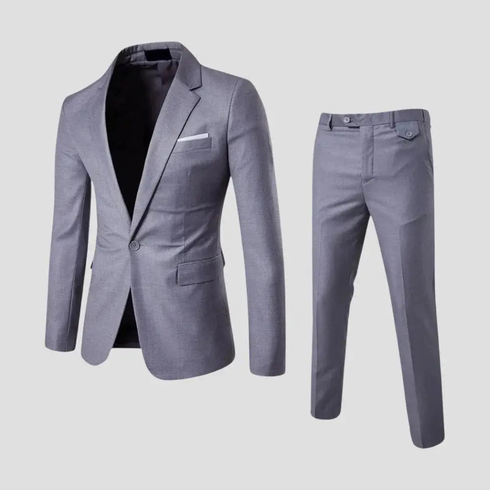 Completo Slim Fit Monopetto Uomo | Abito Formale Accessibile