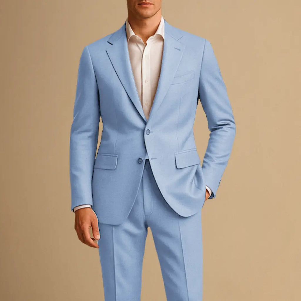 Completo Slim Fit Monopetto Uomo | Abito Formale Accessibile