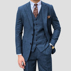 Completo Slim Fit Tre Pezzi Nero Uomo | Eleganza Formale