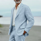 Abito in Lino Relaxed Fit Uomo | Completo Fresco Estivo