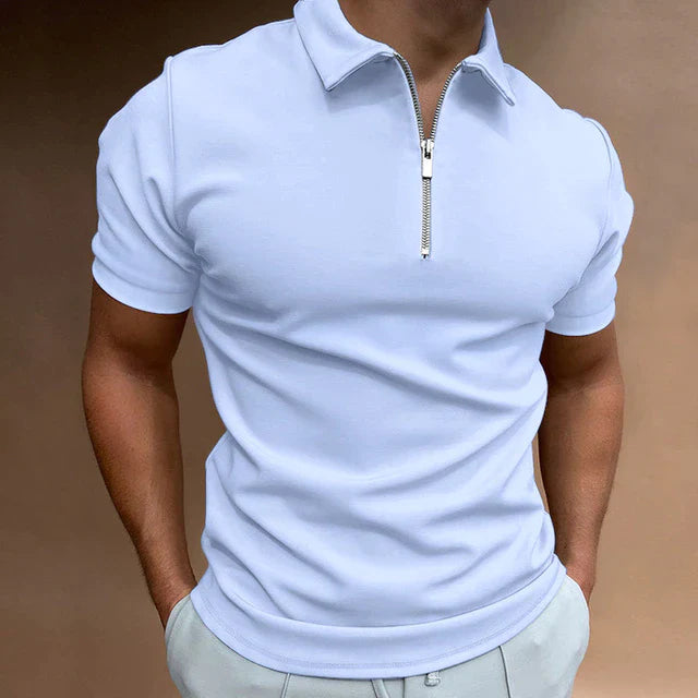 Polo con Zip Uomo | Versatile Casual Comfort