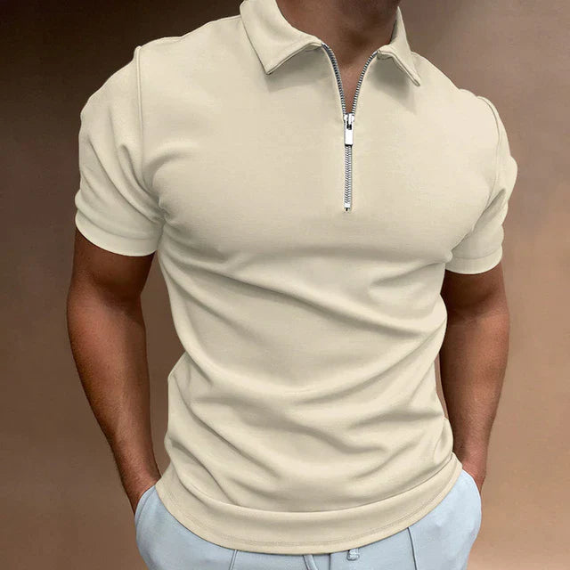 Polo con Zip Uomo | Versatile Casual Comfort