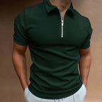 Polo con Zip Uomo | Versatile Casual Comfort