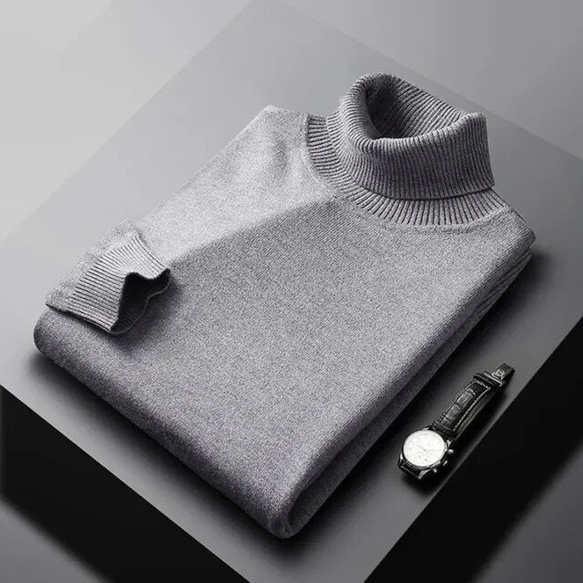 Maglione Uomo Dolcevita – Caldo e Raffinato per la Stagione Fredda