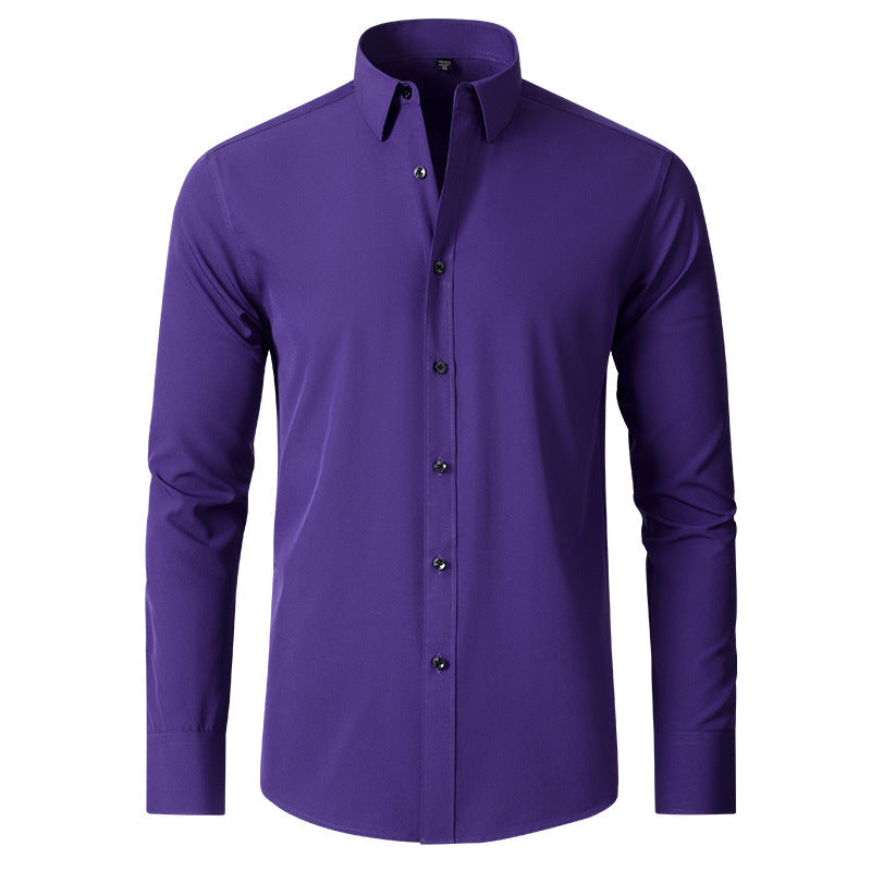Camicia Slim Stretch Uomo