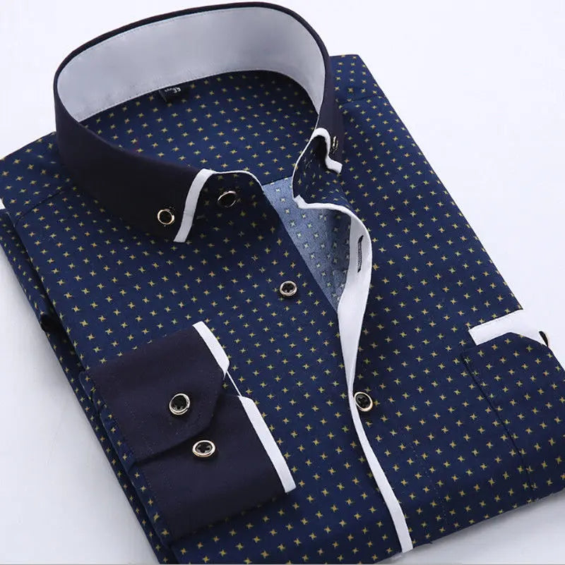 Jayson™ | Camicia Moderna Maniche Lunghe Uomo Elegante