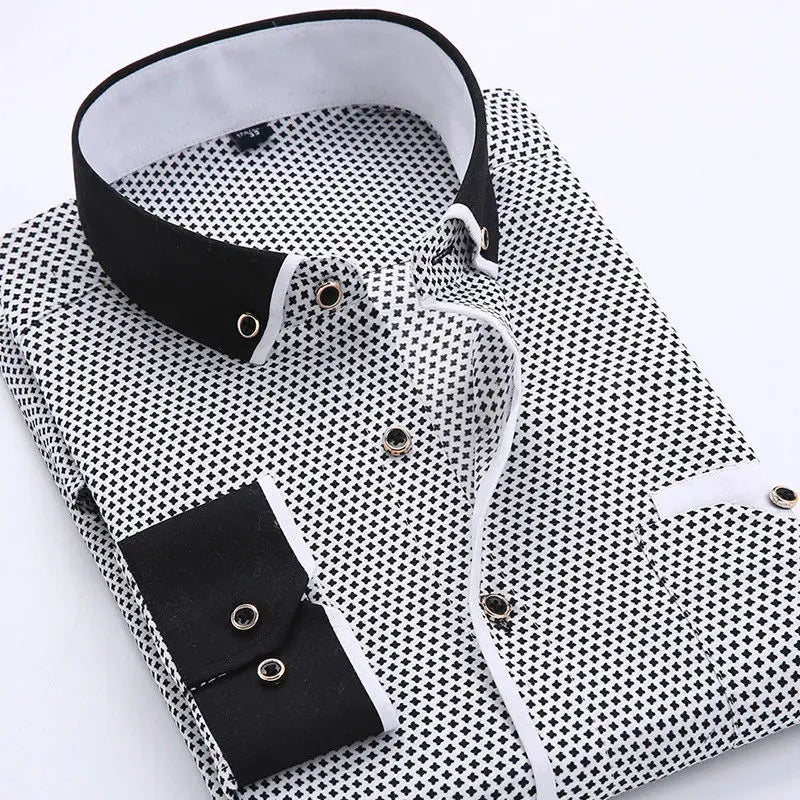 Jayson™ | Camicia Moderna Maniche Lunghe Uomo Elegante