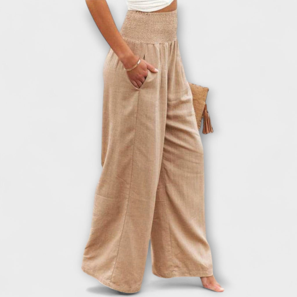 Thearya | Pantaloni Wide Leg Casual Donna Eleganti