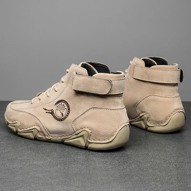 Scarpe in Pelle Impermeabili Uomo