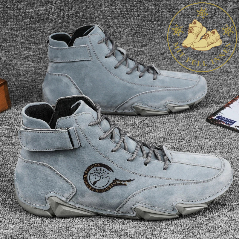 Scarpe in Pelle Impermeabili Uomo