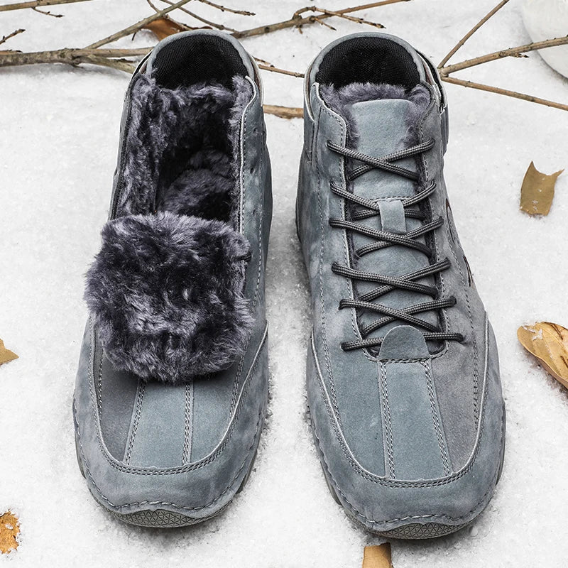 Scarpe in Pelle Impermeabili Uomo