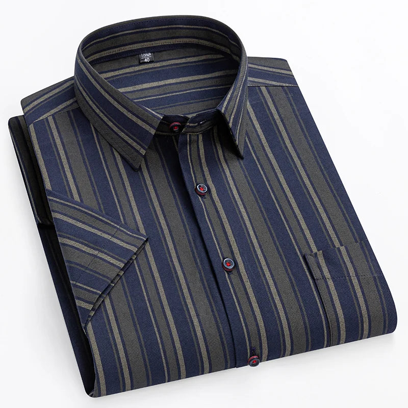 Zack™ | Camicia in Cotone Maniche Corte Uomo Estiva