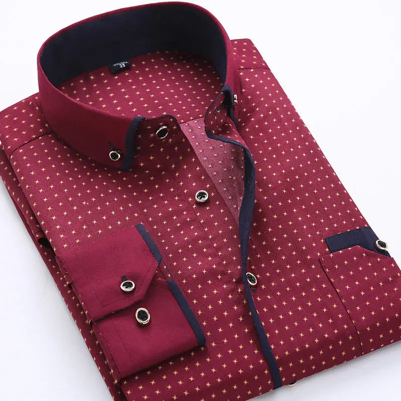 Jayson™ | Camicia Moderna Maniche Lunghe Uomo Elegante