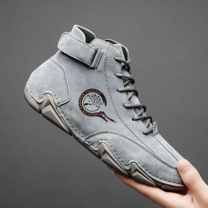 Scarpe in Pelle Impermeabili Uomo