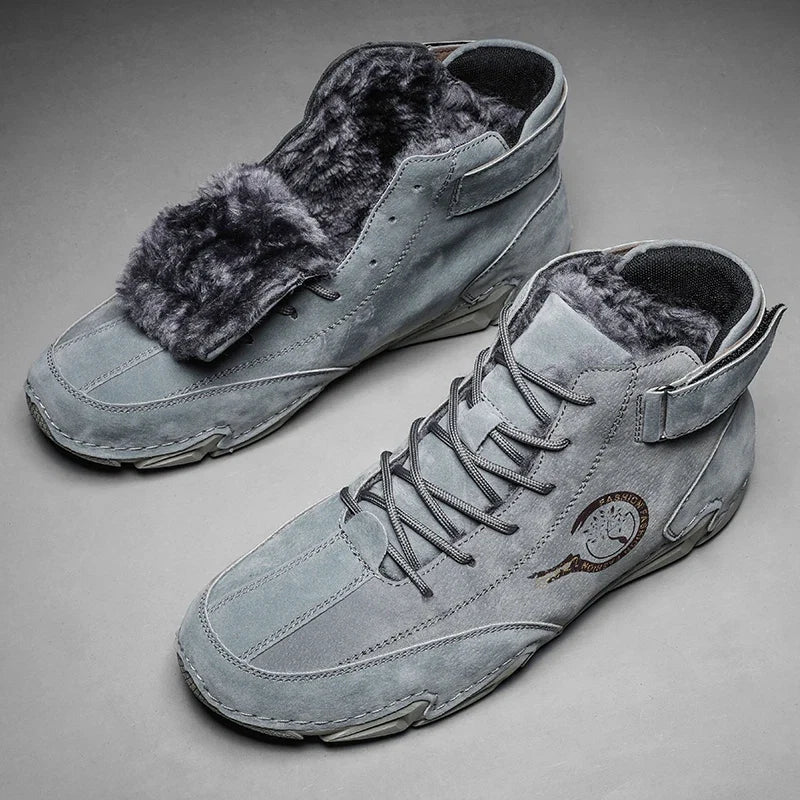 Scarpe in Pelle Impermeabili Uomo