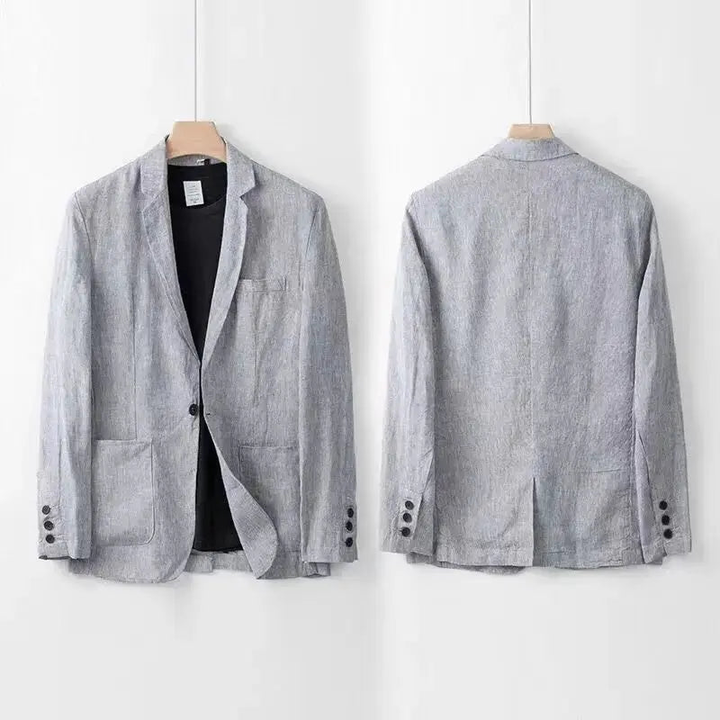 Completo Misto Lino con Rever Uomo | Smart Casual Raffinato