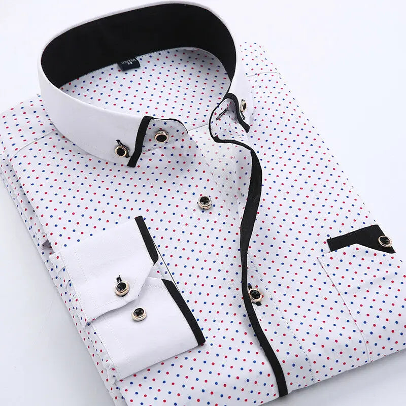 Jayson™ | Camicia Moderna Maniche Lunghe Uomo Elegante