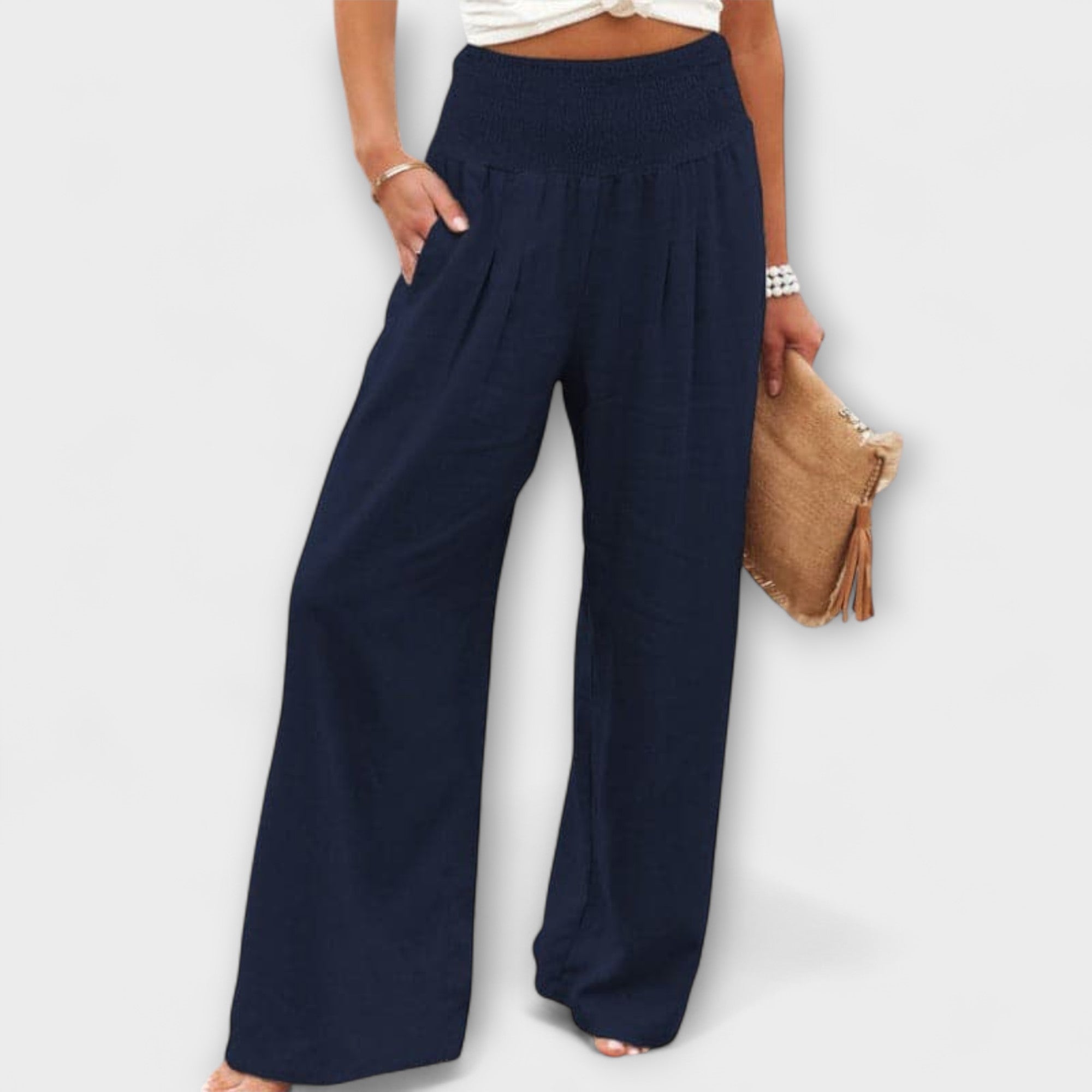 Thearya™ | Pantaloni Wide Leg Casual Donna Eleganti
