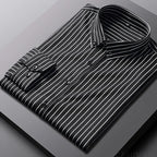 Jermaine | Camicia a Righe Rilassata Uomo Casual Chic