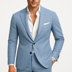 Completo Due Pezzi Sartoriale con Rever Uomo | Premium Elegante