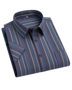 Zack | Camicia in Cotone Maniche Corte Uomo Estiva