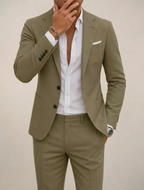 Completo Due Pezzi Sartoriale con Rever Uomo | Premium Elegante