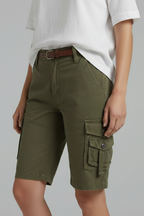 Jenna | Pantaloncini Cargo Donna Tasche Utility
