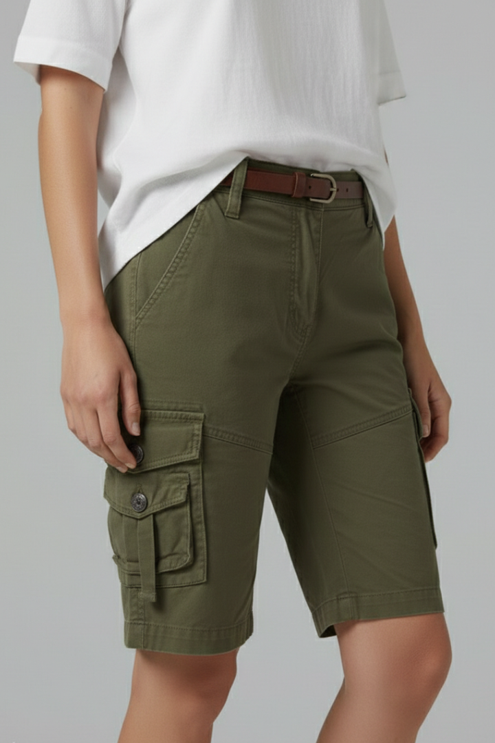 Jenna™ | Pantaloncini Cargo Donna Tasche Utility