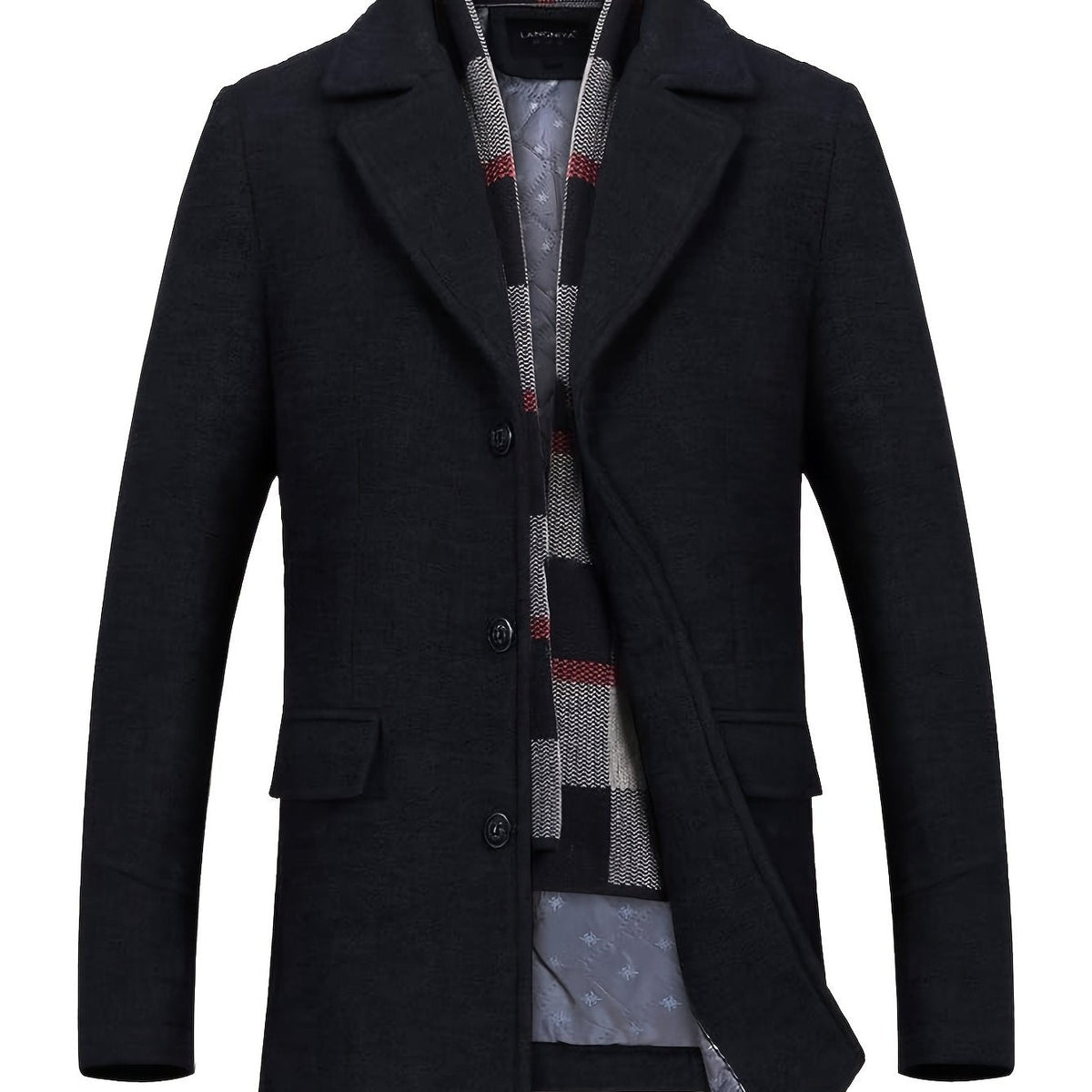 Cappotto Uomo Monopetto Sartoriale – Eleganza Invernale Senza Tempo