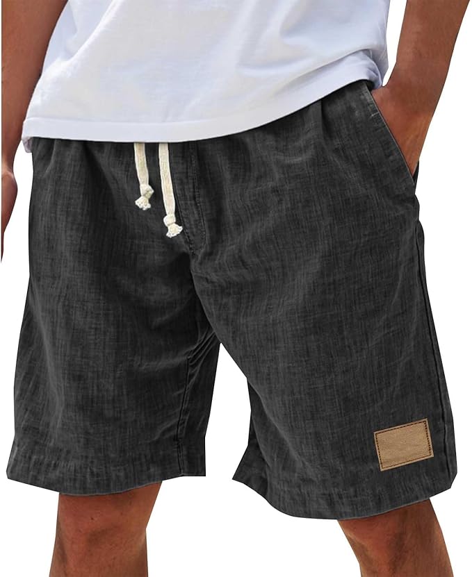 Pantaloncini in Cotone Uomo | Vestibilità Comoda Estiva
