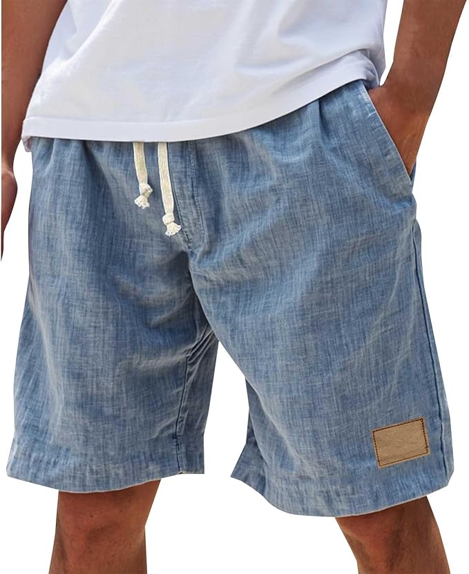Pantaloncini in Cotone Uomo | Vestibilità Comoda Estiva