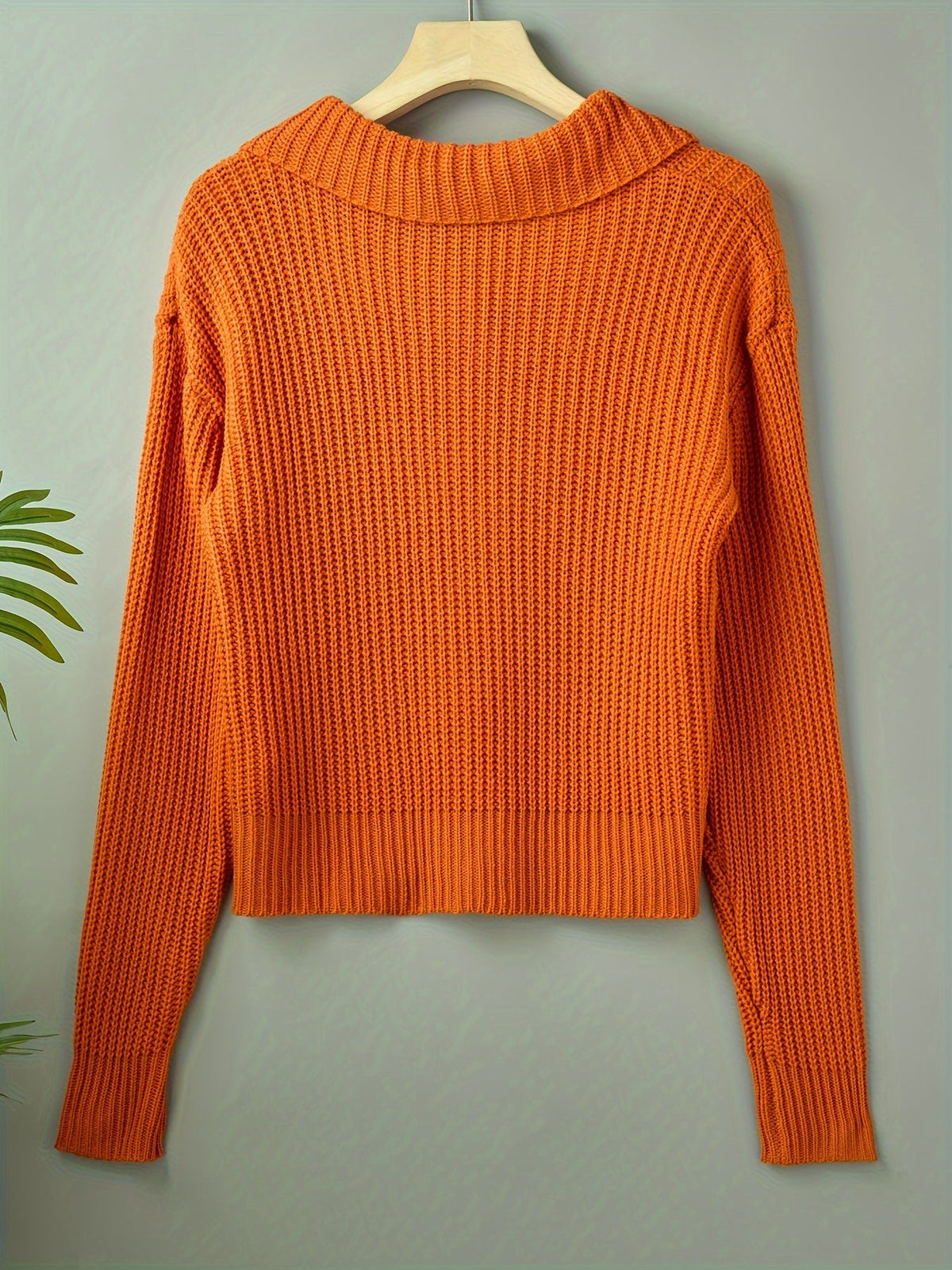 Cardigan Donna con Collo e Maglia a Costine – Calore Elegante