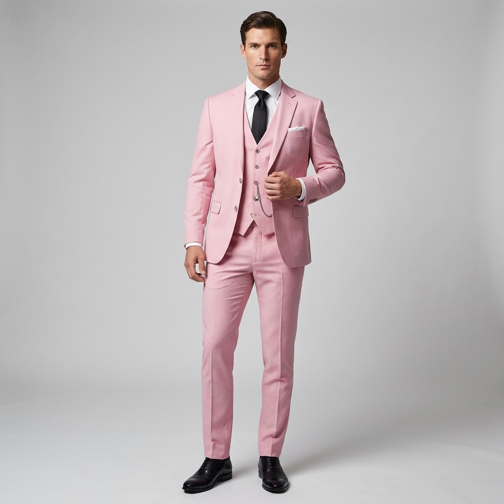 Abito Slim Fit Tre Pezzi Uomo | Completo Elegante Cerimonia