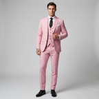 Abito Slim Fit Tre Pezzi Uomo | Completo Elegante Cerimonia