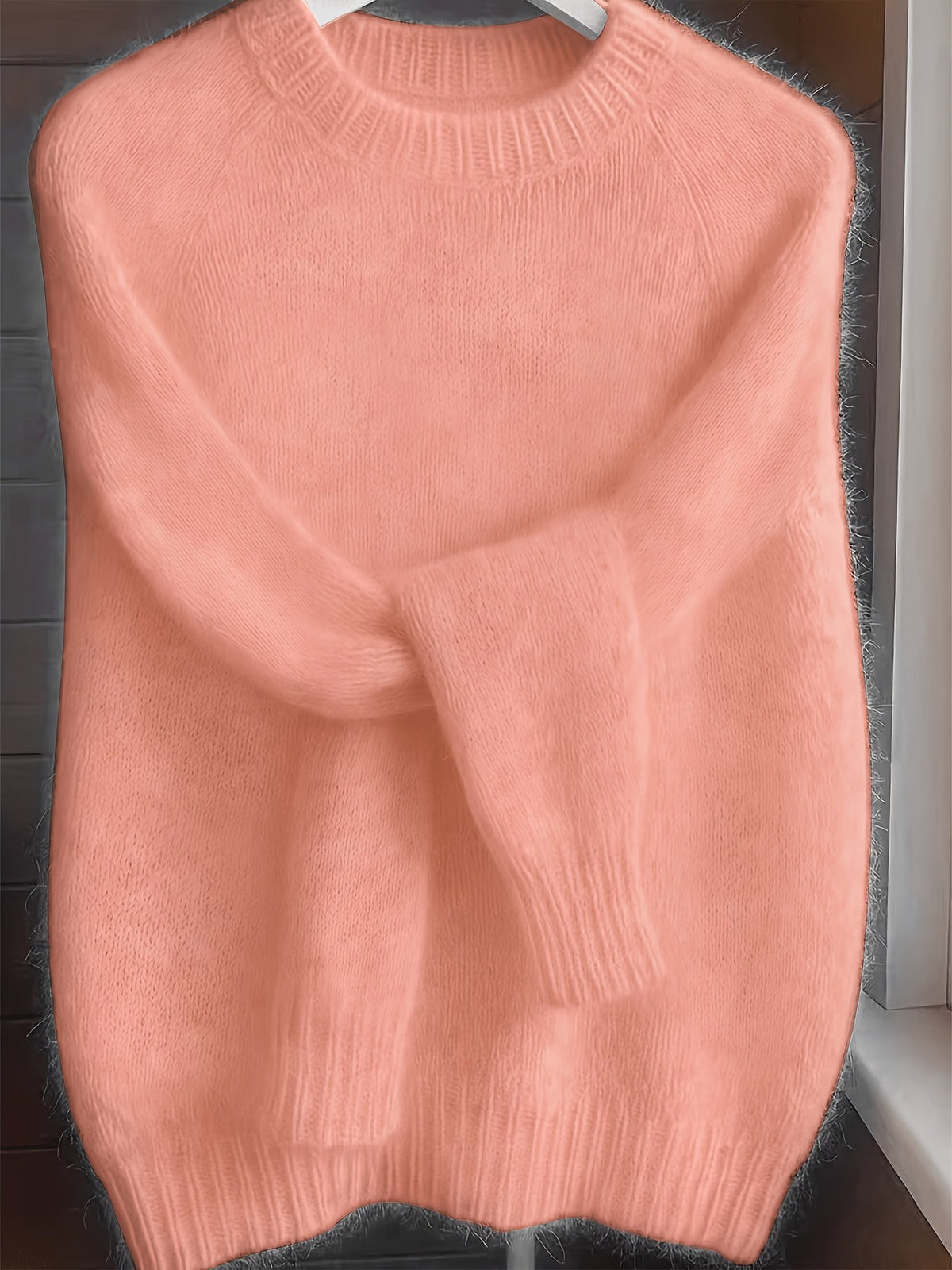 Maglione Donna Girocollo con Texture Soffice – Eleganza Discreta