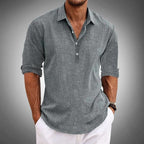 Polo in Lino Uomo | Fresca Elegante Estiva