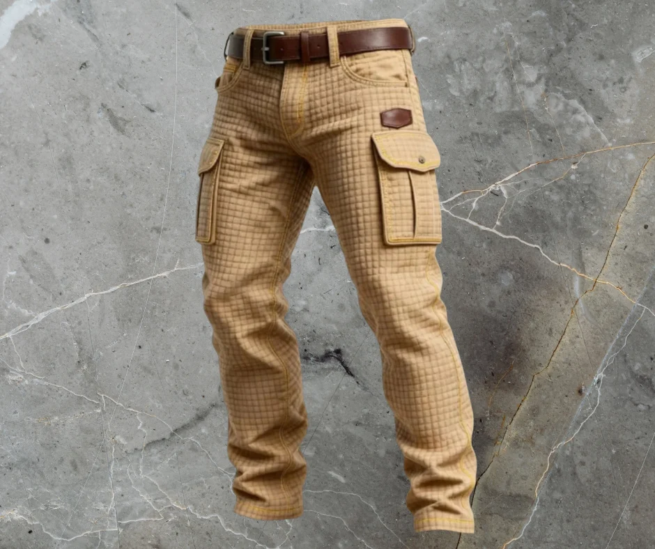 Pantaloni Cargo Rinforzati Uomo