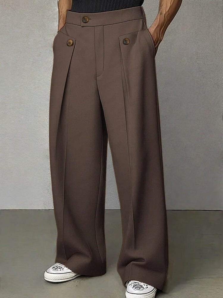 Pantaloni a Gamba Larga Uomo – Comfort e Stile Contemporaneo