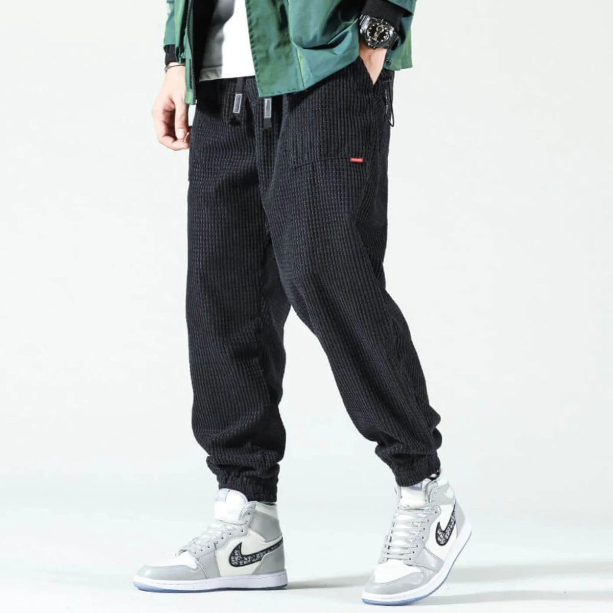 Pantaloni Jogging Uomo in Velluto a Coste