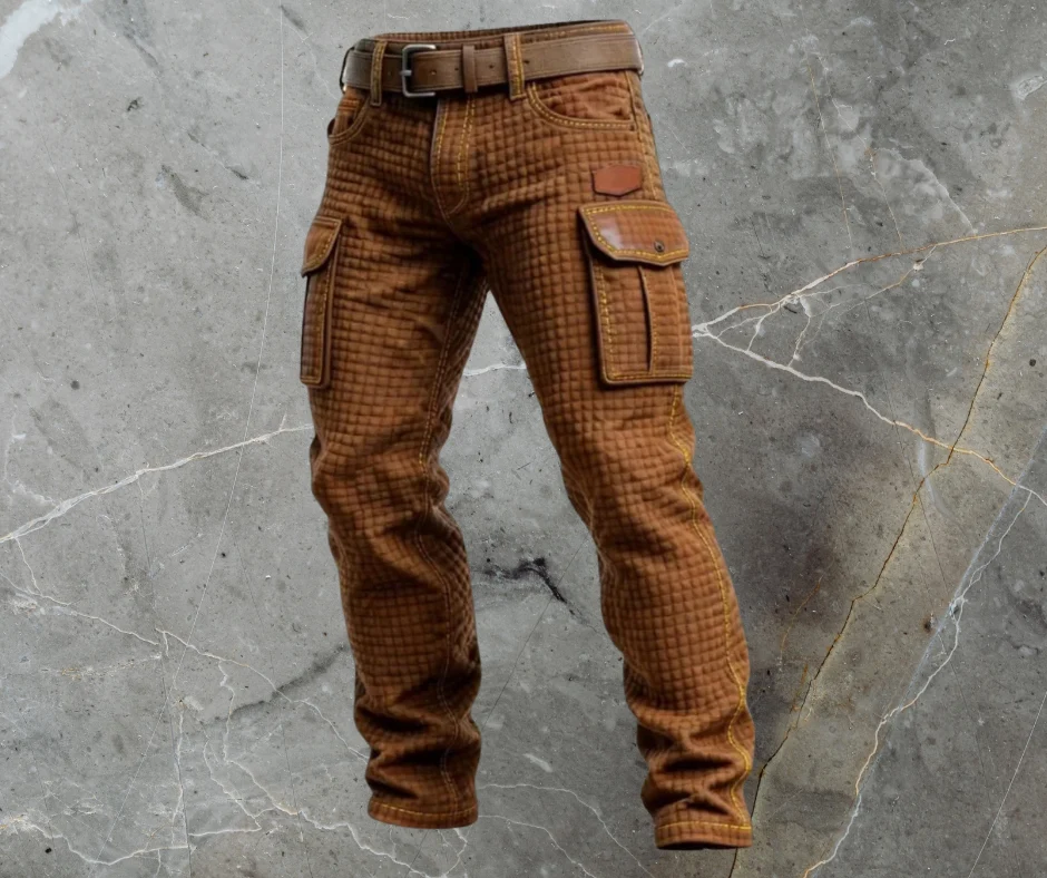 Pantaloni Cargo Rinforzati Uomo