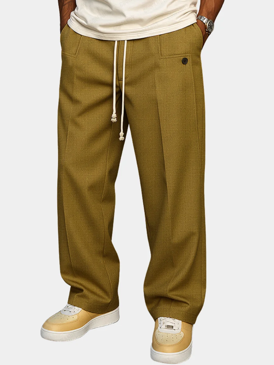 Pantaloni Eleganti Uomo con Coulisse